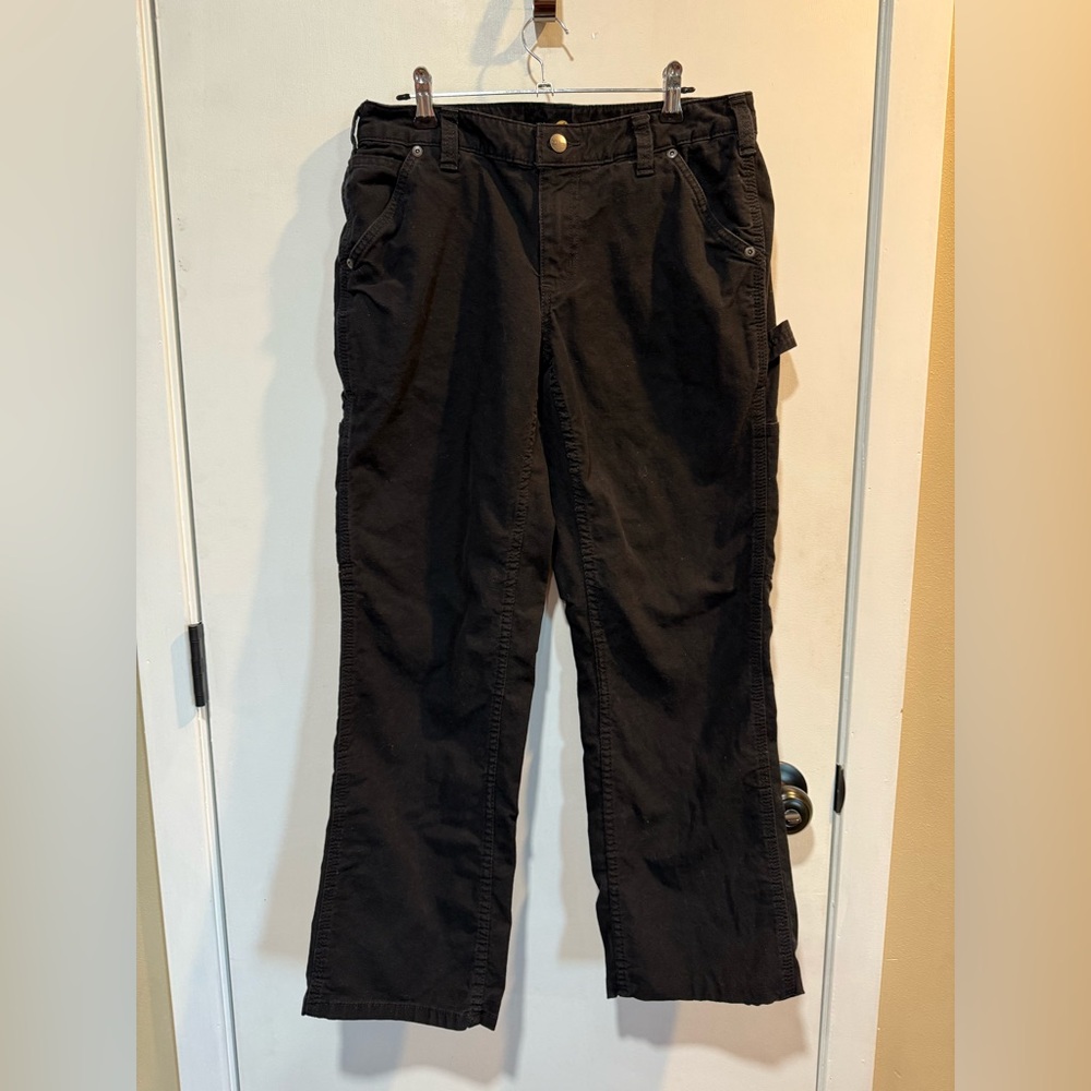 Carhartt Original Fit Black Work Pants-#1264